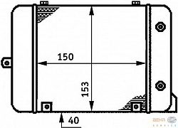Масляный радиатор AUDI 80 (89, 89Q, 8A, B3),80 (8C, B4),80 Avant (8C, B4),90 (89, 89Q, 8A, B3)