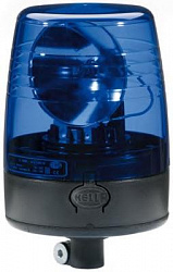 Проблесковый маячок, KL JuniorPlus FL (H1) синий, на трубу 24V