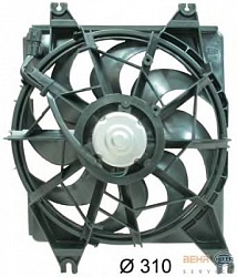 Вентилятор охлаждения двигателя HYUNDAI ACCENT I (X-3),ACCENT седан (X-3)