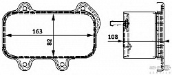 Масляный радиатор PORSCHE 911 (996),BOXSTER (986)