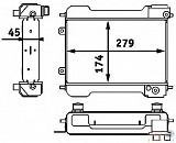 Масляный радиатор MERCEDES-BENZ (W463)