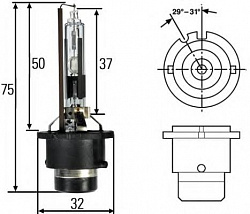 Лампа D2R (Газоразрядная лампа