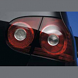 Фонари  VW Golf V  черно-красные (комплект)