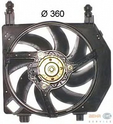 Вентилятор охлаждения двигателя FORD FIESTA IV (JA_, JB_),FIESTA фургон (J5_, J3_),PUMA (EC_)