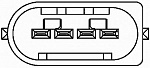 Расходомер воздуха VOLVO C30,C70 II кабрио,S40 II (MS),S60,S80 II (AS),V50 (MW),V70 II (SW),V70 III (BW),XC60,XC70 CROSS COUNTRY,XC70 II,XC90