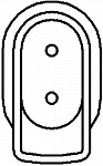 Датчик, частота вращения колеса, передняя ось, двусторонне FORD FIESTA IV (JA_, JB_),FIESTA фургон (J5_, J3_),FIESTA фургон (JV_),PUMA (EC_) MAZDA 121 III (JASM, JBSM)