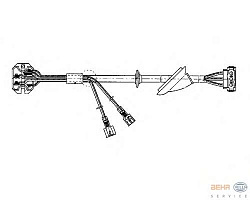 Сопротивление моторчика печки MERCEDES-BENZ CABRIOLET (A124),W124