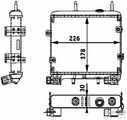 Масляный радиатор MERCEDES-BENZ E-CLASS (W210),E-CLASS универсал (S210)
