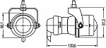Фара противотуманная Micro DE (1 шт.) с лампой (H3/12V) и заглушкой