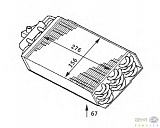 Испаритель кондиционера BMW Z(E36),Z3 купе (E36)