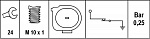 Датчик давления масла AUDI A4 (8D2, B5),A4 Avant (8D5, B5),A8 (4D2, 4D8),CABRIOLET (8G7, B4) FORD GALAXY (WGR) SEAT ALHAMBRA (7V8, 7V9),CORDOBA (6K1, 6K2),CORDOBA Vario (6K5),IBIZA II (6K1),INCA (6K9),LEON (1M1) VW BORA (1J2),BORA универсал (1J6)