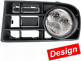 VW Golf V 10/03-> Фара противотуманная диодная (LED) Комплект 2 фары