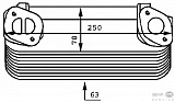 Масляный радиатор MERCEDES-BENZ CONECTO (O 345),NG,O 303,SK
