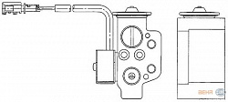ТРВ клапан кондиционера AUDI A6 (4G2, C7),A8 (4H_),Q5 (8R)