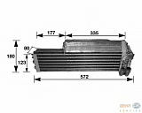 Испаритель кондиционера MERCEDES-BENZ S-CLASS (W126),S-CLASS купе (C126)