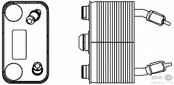 Радиатор АКПП (масляный) BMW X5 (E53)