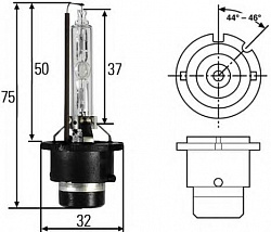 Лампа D2S (Газоразрядная лампа)