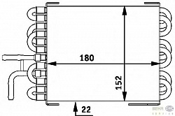 Топливный радиатор MERCEDES-BENZ (W203),(S204),C-CLASS купе (CL203)