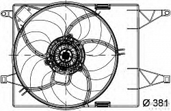 Вентилятор охлаждения двигателя FIAT LINEA (323)