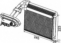 Испаритель кондиционера, с расширительным клапаном FORD GALAXY,MONDEO IV,,S-MAX