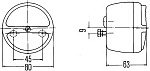 Задний фонарь, слева, справа, K (10W) K (18W ), с подсветкой номера, со стоп-сигналом, с габаритом