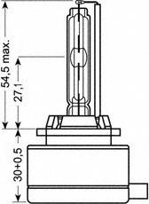 D1S 85V-35W (PK32d-2) Xenarc Classic (Osram)