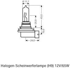 H9 12V-65W (PGJ19-5)