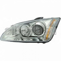 Ford Focus II 11/04->02/08 Фара хром (H7/H1) адаптивная левая