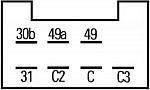 Реле указателей поворота, для прицепов