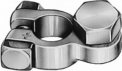 Клемма аккумулятора D15,9 мм д/кв.мм. 50-120 (+) (с болт.М10х1,5)