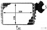 Испаритель кондиционера MERCEDES-BENZ SL (R129)