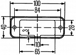 Маркер боковой DAF 65,75,85 CF/ Mercedes 1013-3850 (NG)/1222-4850(MK,SK) (C5W)