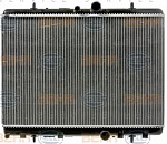 Радиатор охлаждения двигателя CITROEN C4 I (LC_),C4 купе (LA_),XSARA (N1),XSARA Break (N2),XSARA купе (N0) PEUGEOT 307 (3A/C),307 Break (3E),307 CC (3B),307 SW (3H)