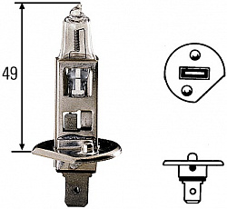 Лампа H1 12V 55W Hella