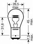 P21/5W 12V-21/5W (BAY15d) (увеличенный срок службы) Ultra Life (блистер 2шт.)