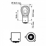 PY21W 12V-21W (BAU15s)