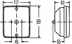 Фонарь заднего хода Mercedes 1013-3850(NG)/709-2024(LK/LN2)/O405/O407/LP 608-LP 1113