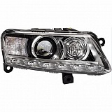 Фара Audi A6 (4F2,4F5)/Allroad (4FH) 10/08-> Би-Ксенон (D3S/H8 с LED дневным диодным ходовым огнем) правая