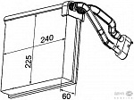 Испаритель кондиционера FORD C-MAX,FOCUS II (DA_),FOCUS II кабрио,FOCUS II седан (DA_),FOCUS II универсал (DA_)