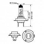 H7 12V- 55W (PX26d) ( +30% света) Vision (Premium)