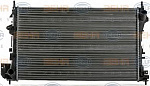 Радиатор охлаждения двигателя OPEL SIGNUM,VECTRA C, SAAB 9-3 (YS3F),9-3 кабрио (YS3F),9-3 универсал