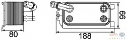 Масляный радиатор VOLVO S80 II (AS),V70 III (BW),XC60,XC70 II