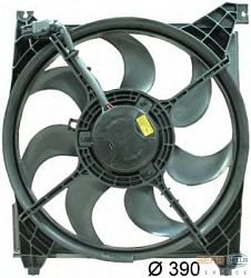 Вентилятор охлаждения двигателя HYUNDAI SONATA IV (EF),XG (XG) KIA MAGENTIS (GD)