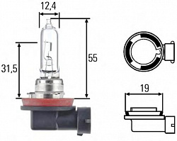 H9 12V-65W (PGJ19-5) (+30% света)