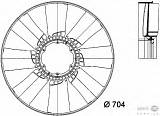 FAN WHEEL, ENGINE COOLING