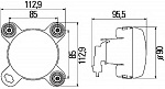 D 90мм Модуль Performance дальнего света без габарита (H1, FF) 24V