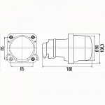 D90мм Би-Ксенон модуль (D2S с блоком) 12V