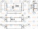 Oil Cooler, engine oil