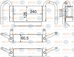 Oil Cooler, engine oil