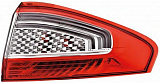 Ford Mondeo IV Hatchback 11/10-> Фонарь задний внешний, диодный, левый
